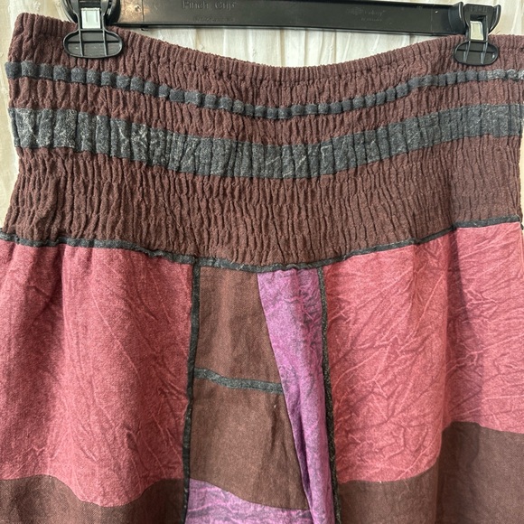 EARTHBOUND Multicolor Patchwork Pants - Picture 4 of 6